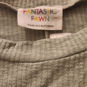 Fantastic Fawn boxy top Size Medium